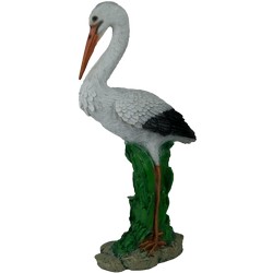 Фигура садовая АИСТ У ГНЕЗДА купить