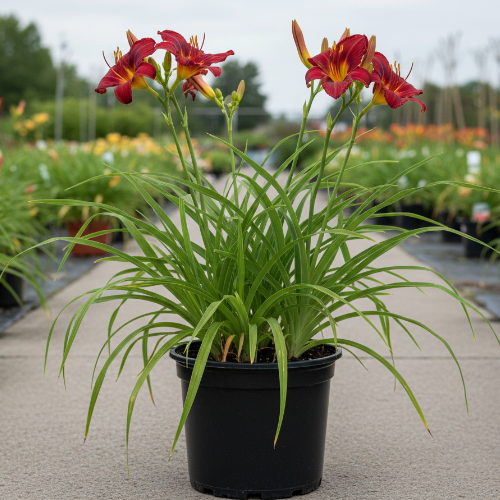 Лилейник гибридный Красная Осень купить