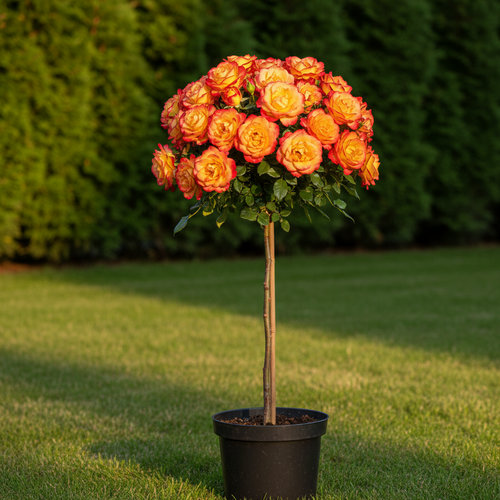 Роза штамбовая Мамабо №5 купить