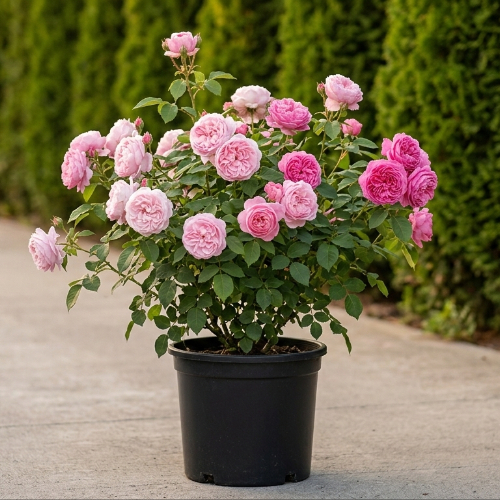 Роза повторноцветущая Mme Pierre Oger купить